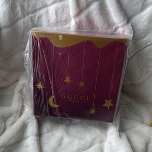 Gucci Beauty Box in Burgundy and Gold (Box Only)